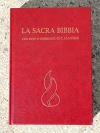 Italian Scofield Study Bible Hardcover Burgundy